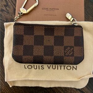 Louis Vuitton Damier Ebene Key Pouch